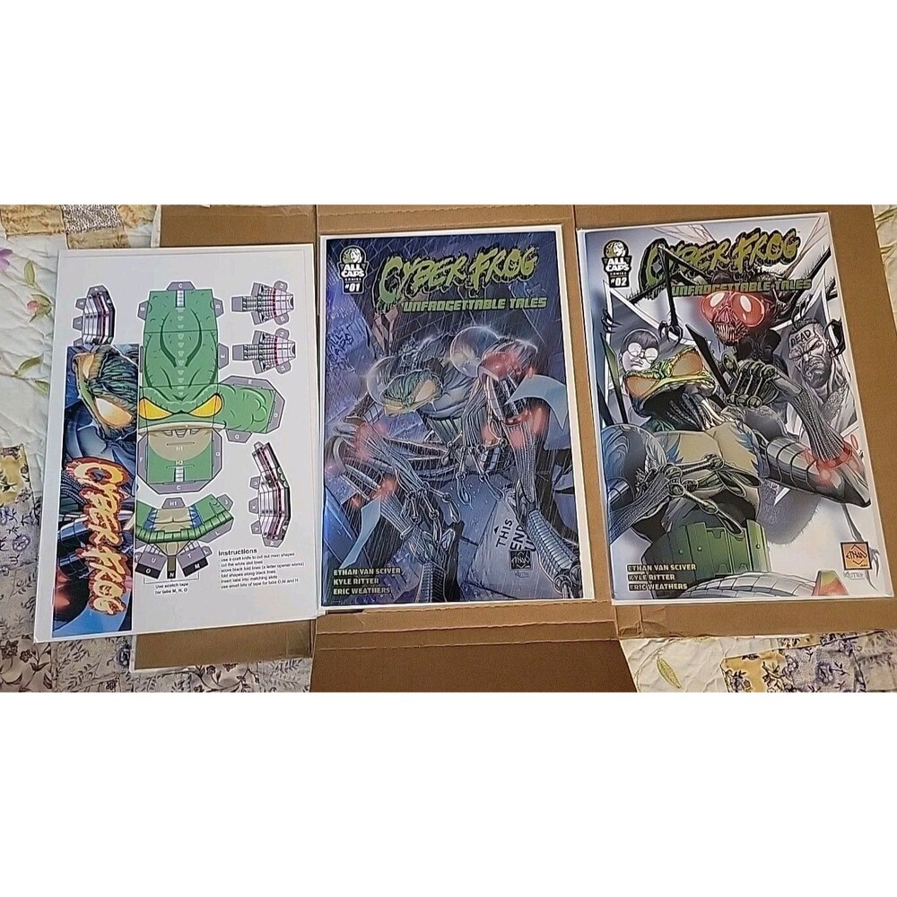Cyberfrog Unfrogettable Tales 1 & 2 - (plus extras)  In Plastic